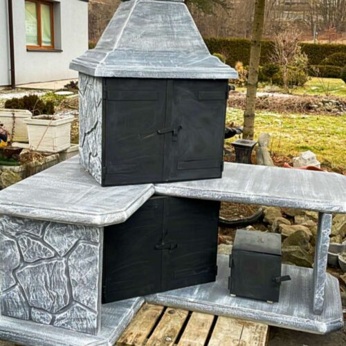 Grill Wędzarnia Betonowa Kamień MULTIBOX